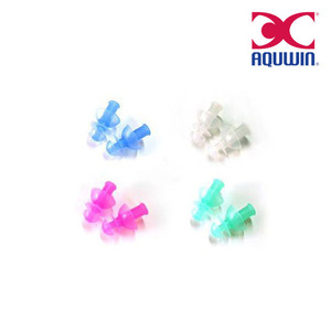 아쿠윈 SME02 실리콘 수영 귀마개 (Silicone Ear Plug) 팽이형 4가지 색상