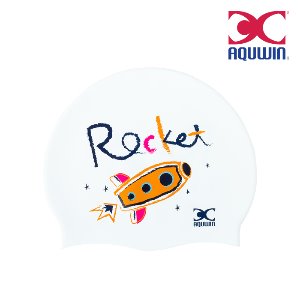 아쿠윈 일반용 실리콘수모 SP 로켓 갤럭시(ROCKET GALAXY) 수영모